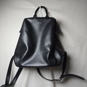 Matt & Nat Black Vegan Leather Backpack
